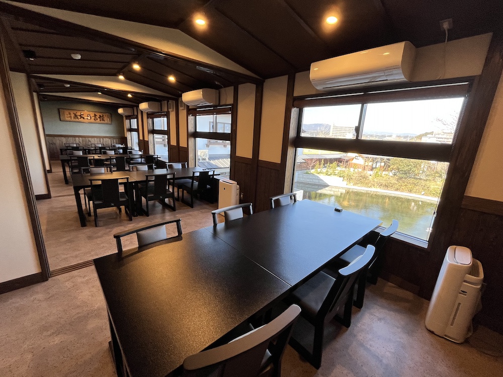 しらさぎ荘食事室