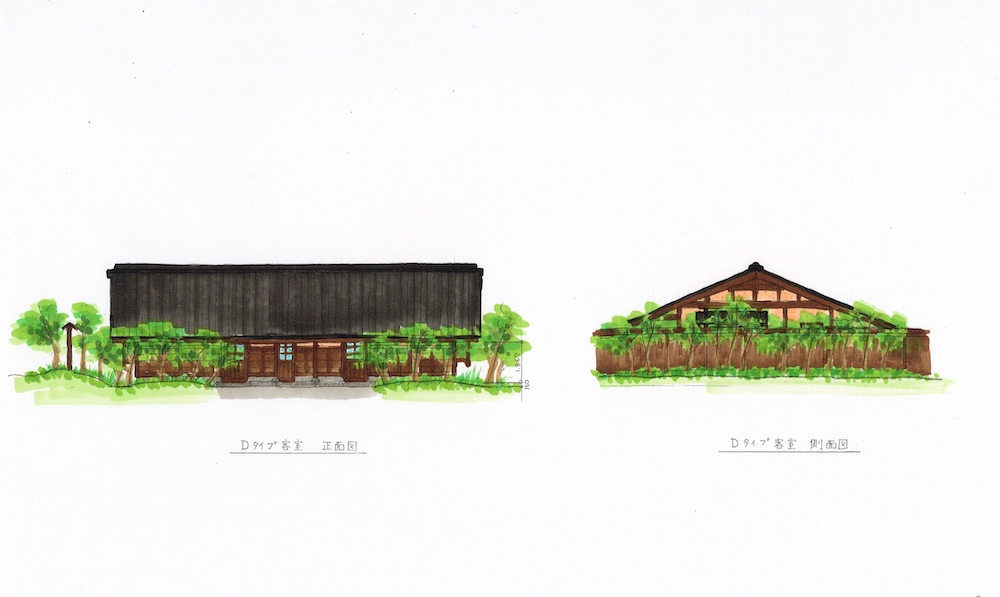 だいこんや外観パース