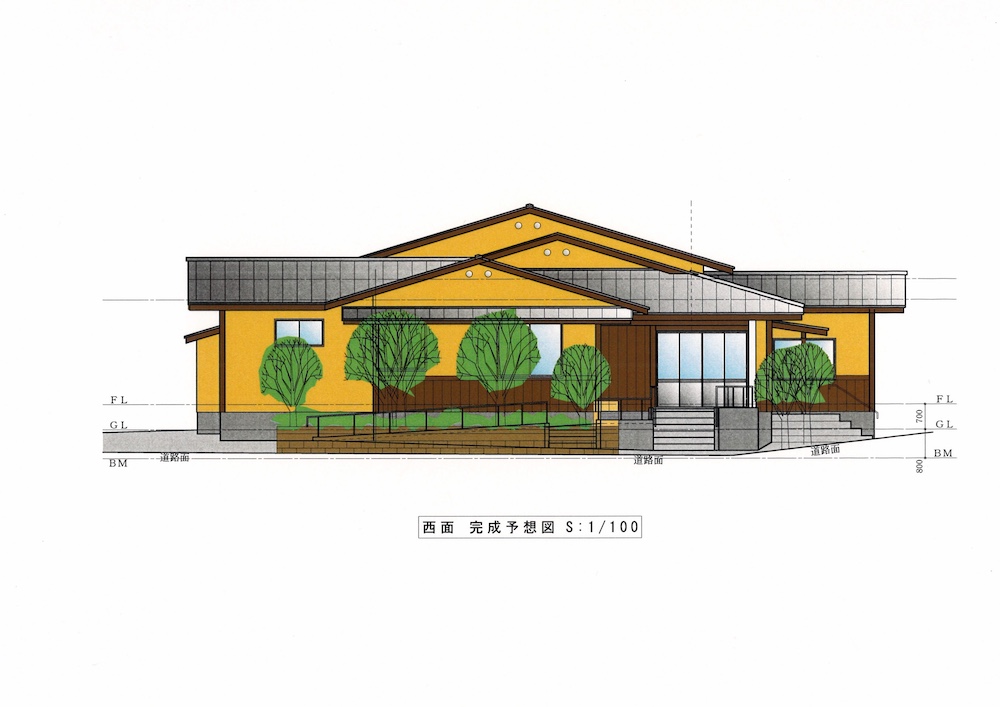 南小国町公民館 満願寺分館立体イメージ